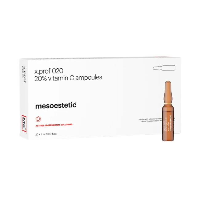 x.prof 020 20% vitamin C ampoules